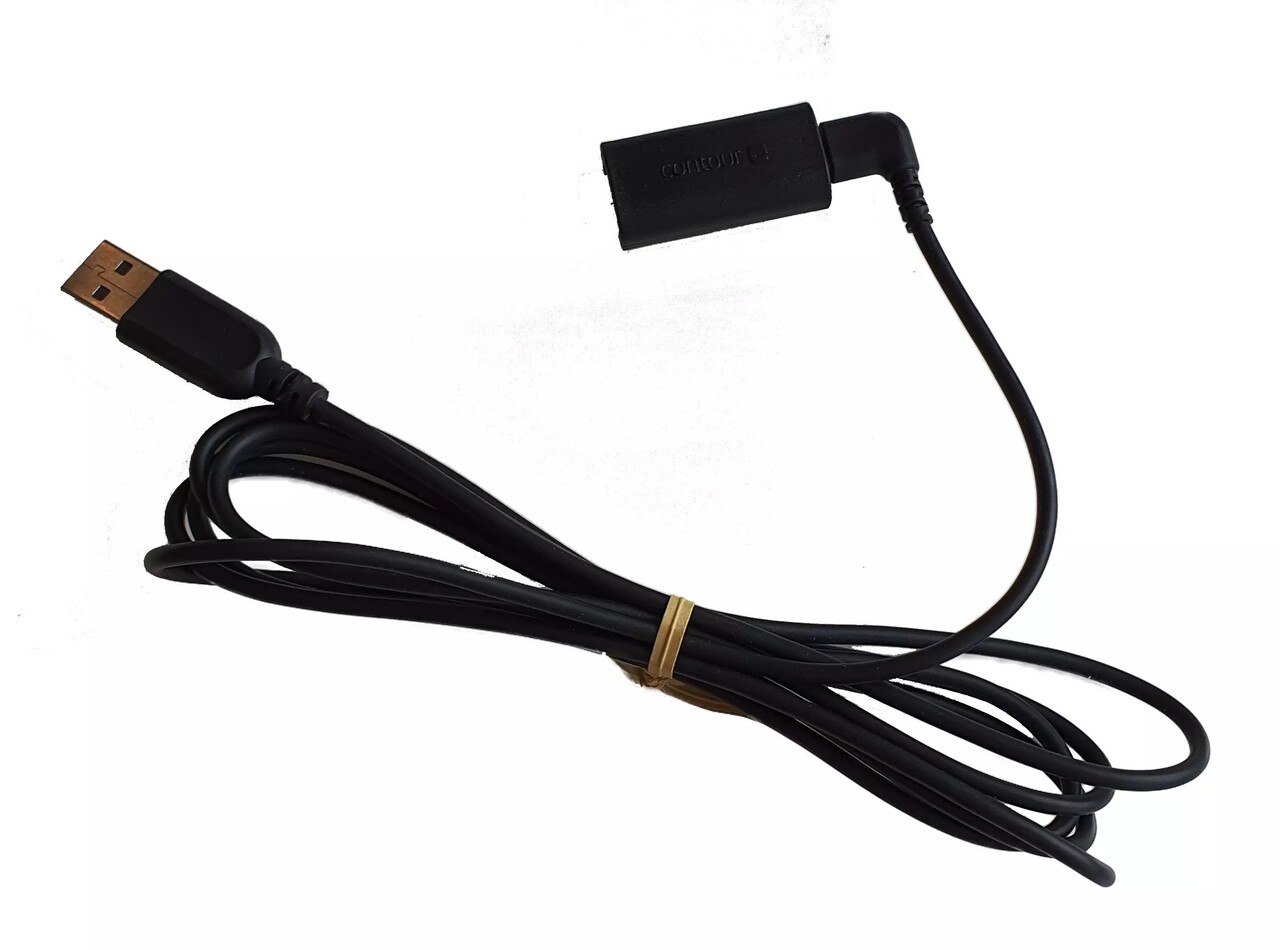 USB kabel - Contour Charging Cable RED/FREE - USB til Micro-USB Type B