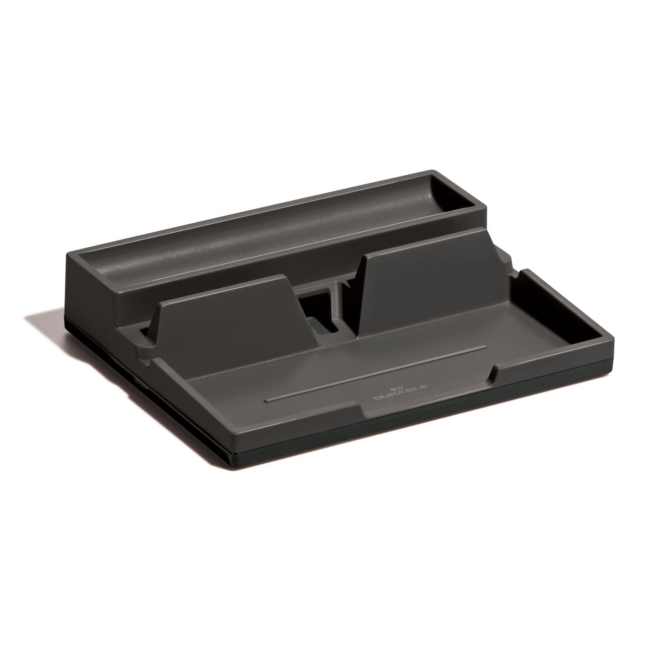 Tablet holder - Opbevaringsskuffe VARICOLOR mørk grå Desk organizer * RESTSALG *