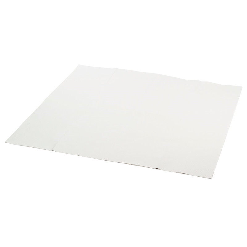 Stikduge - Papir med PE-belægning - Hvid - 100x100 cm - 125 stk * RESTSALG *