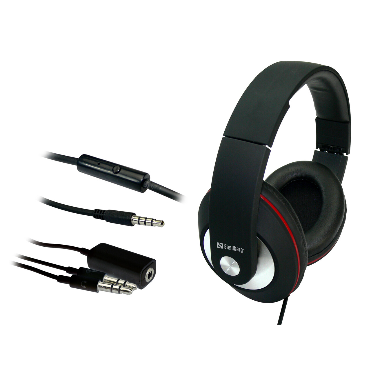 Headset Sandberg sort Play'n'Go * RESTSALG *