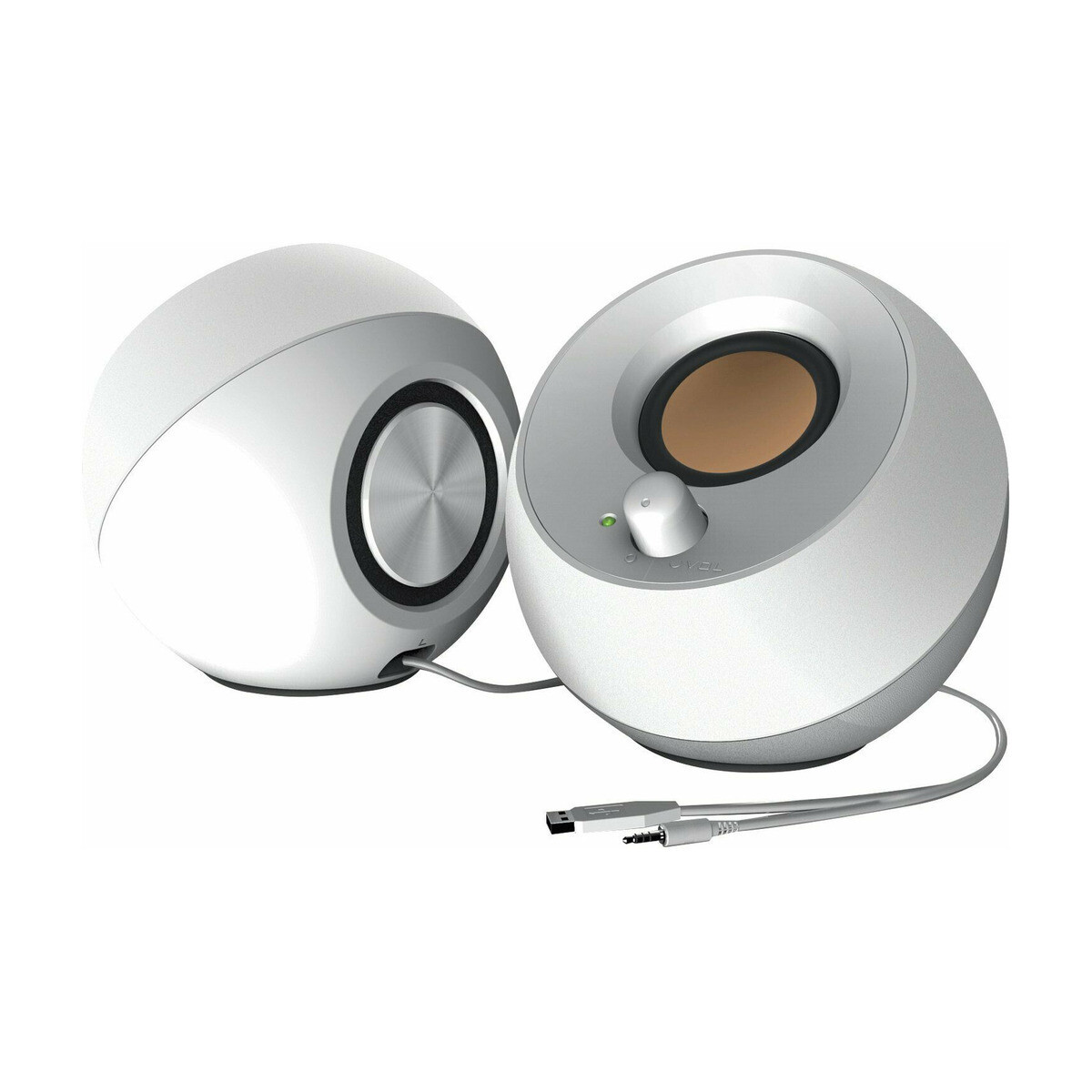 Højtaler Creative Pebble 2.0 USB hvid