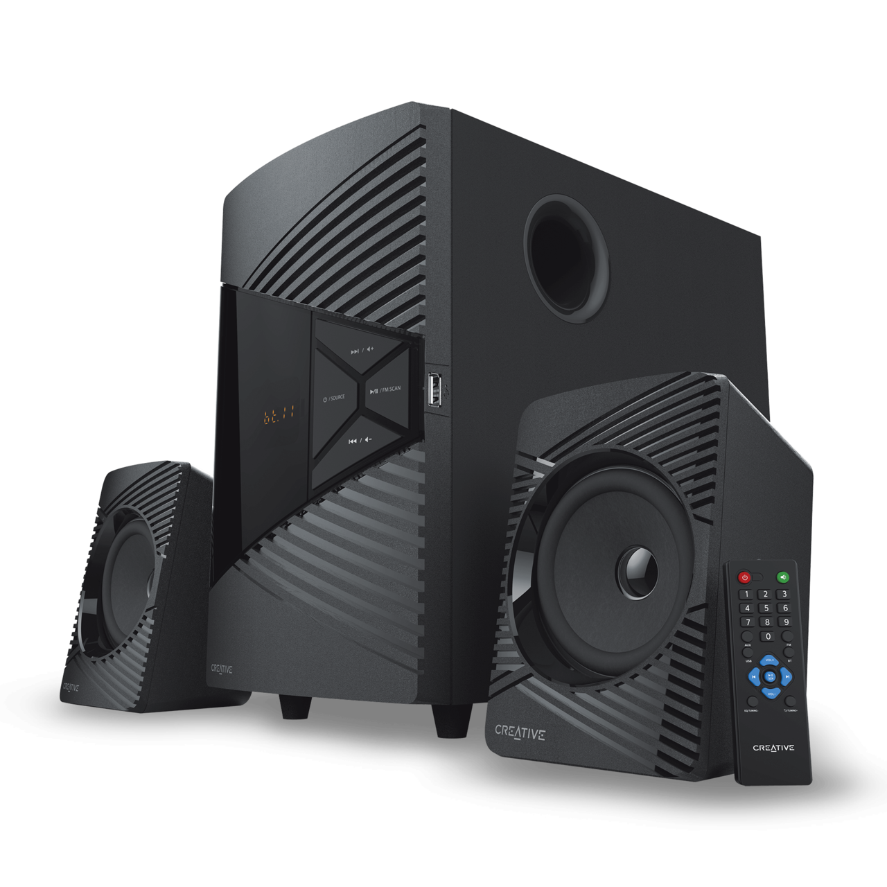 Højtaler Creative SBS E2500 2.1 High-Performance Bluetooth Speaker Sy