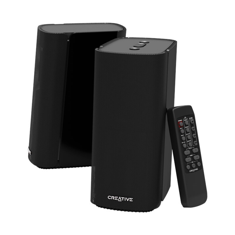 Højtaler Creative T100 Wireless 2.0 Speakers Black