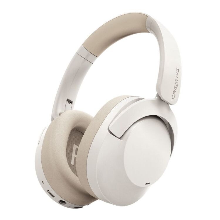 Creative Zen Hybrid 2 Wireless Over-ear Headphones ANC, Cream