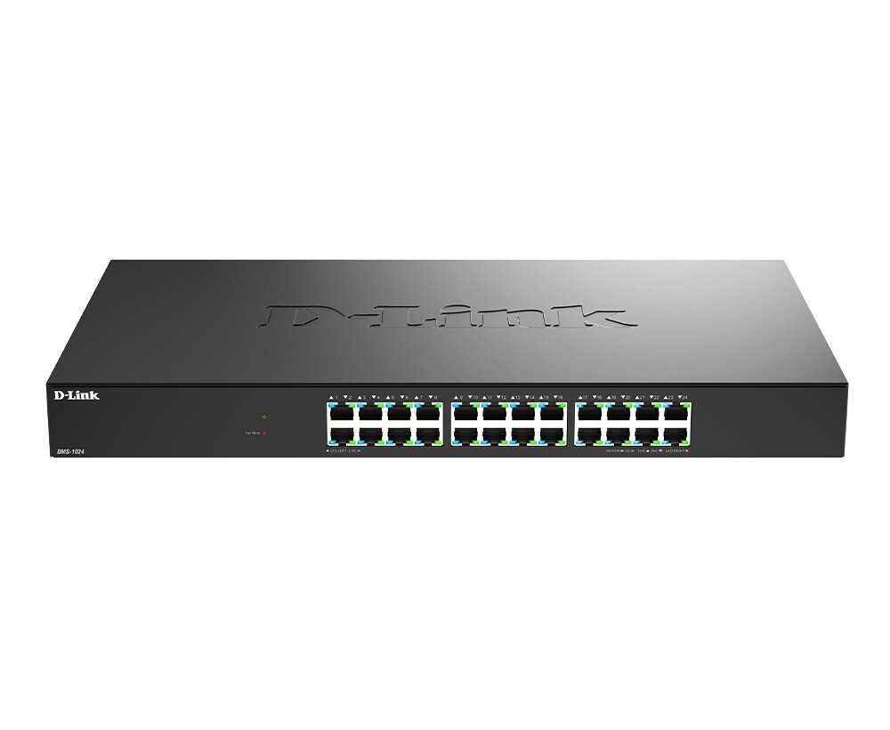 Switch - D-Link - 24 Ports - 2.5G/MultiGig - Unmanaged Switch - Sort