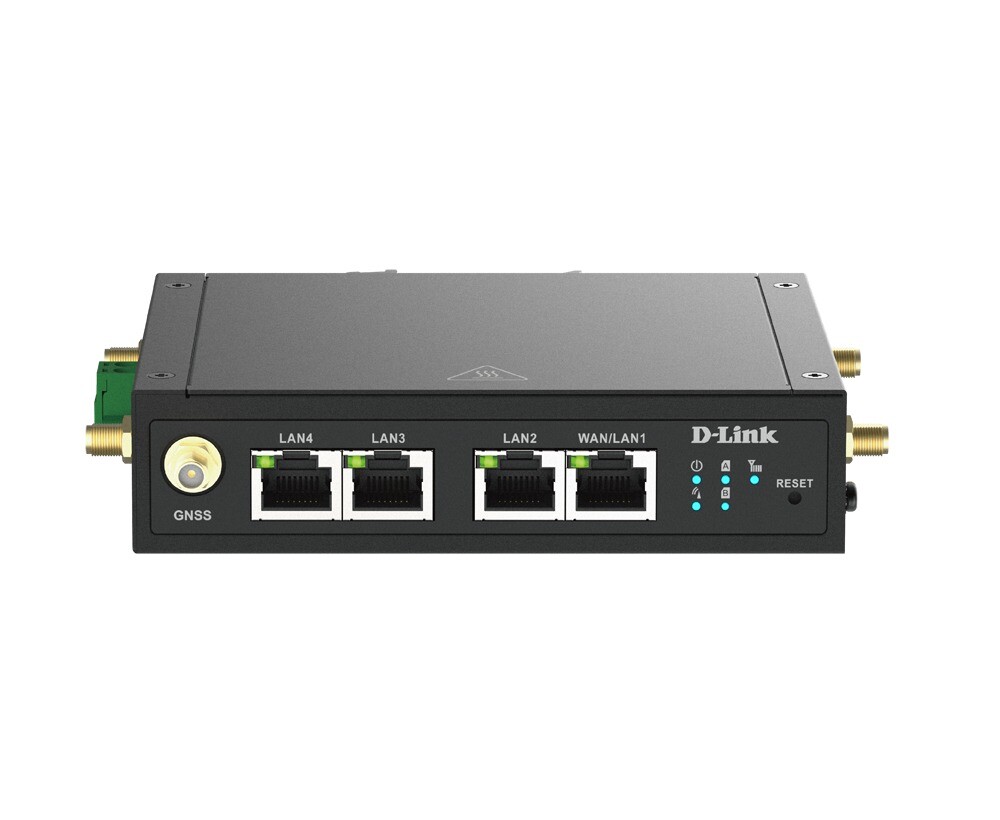 Router - D-Link - 4G LTE M2M VPN Wi-Fi Router - Sort