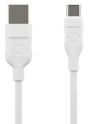 USB-A to USB-C, Dbramante1928 Cable - TPE, White (2.5m)