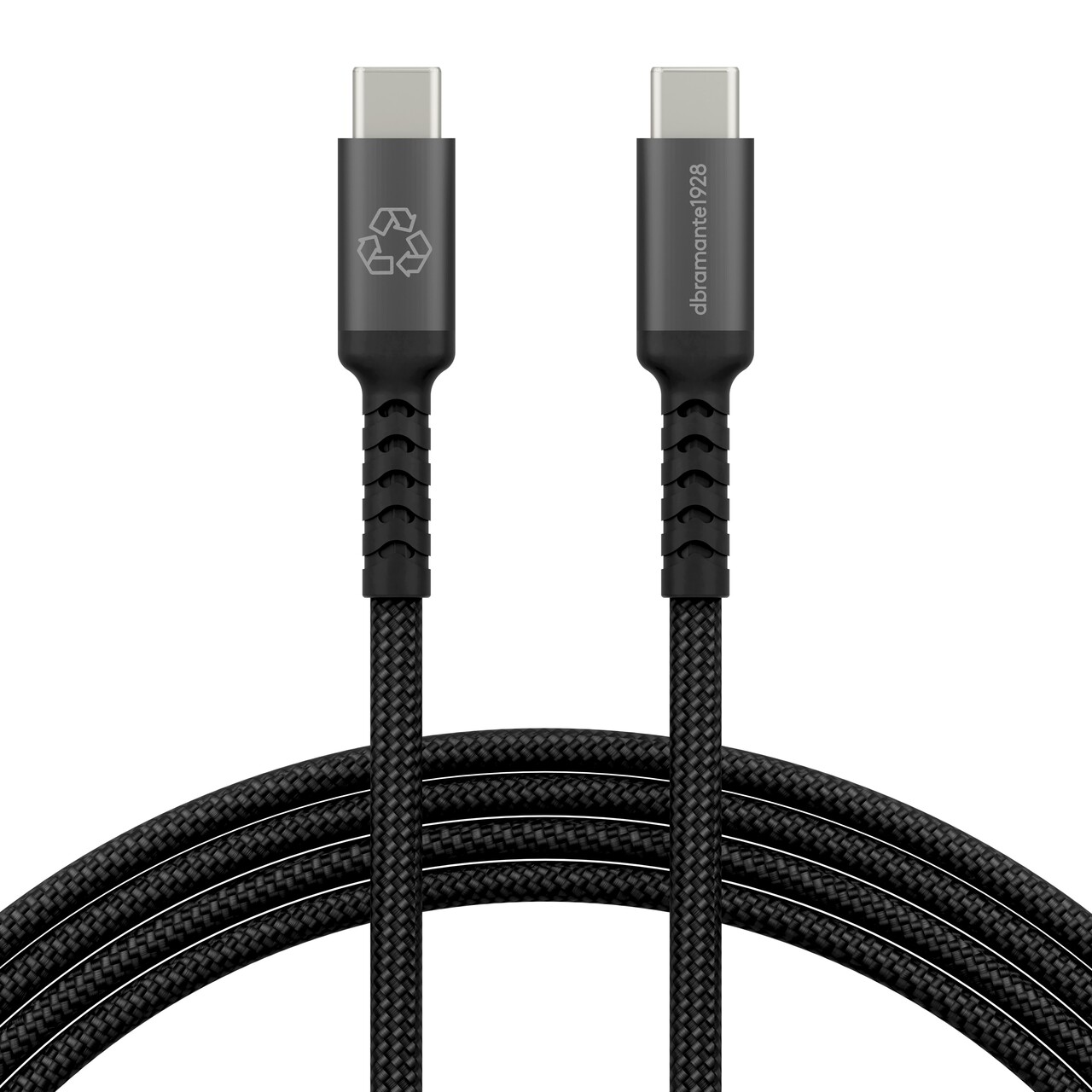 Oplader, Dbramante1928, IT - Cable - BRD - 2m USB-C/USB-C 240W - Sort