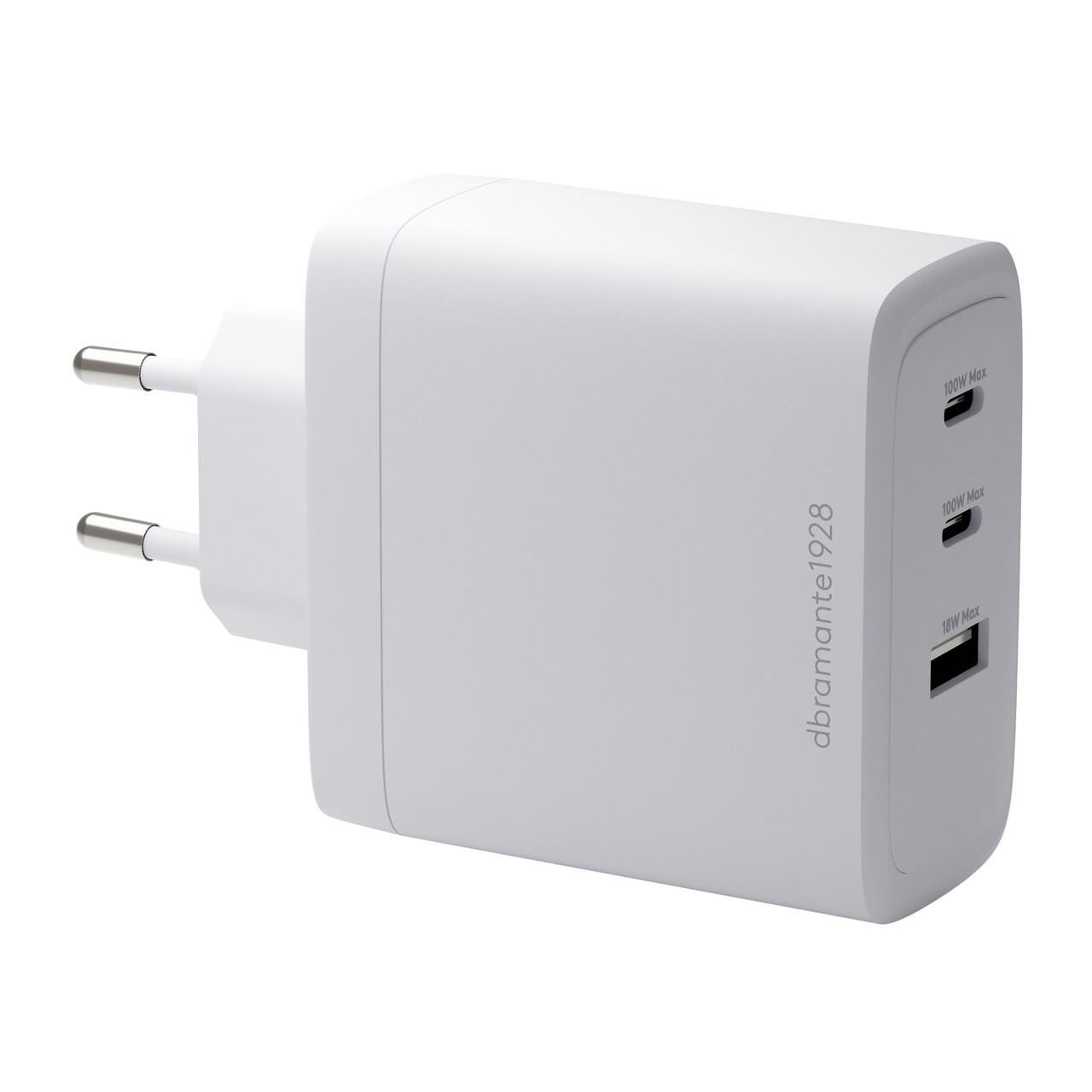 IT Charger - Dbramante1928 re-charge 2xUSB-C 100W + 1xUSB-A Hvid