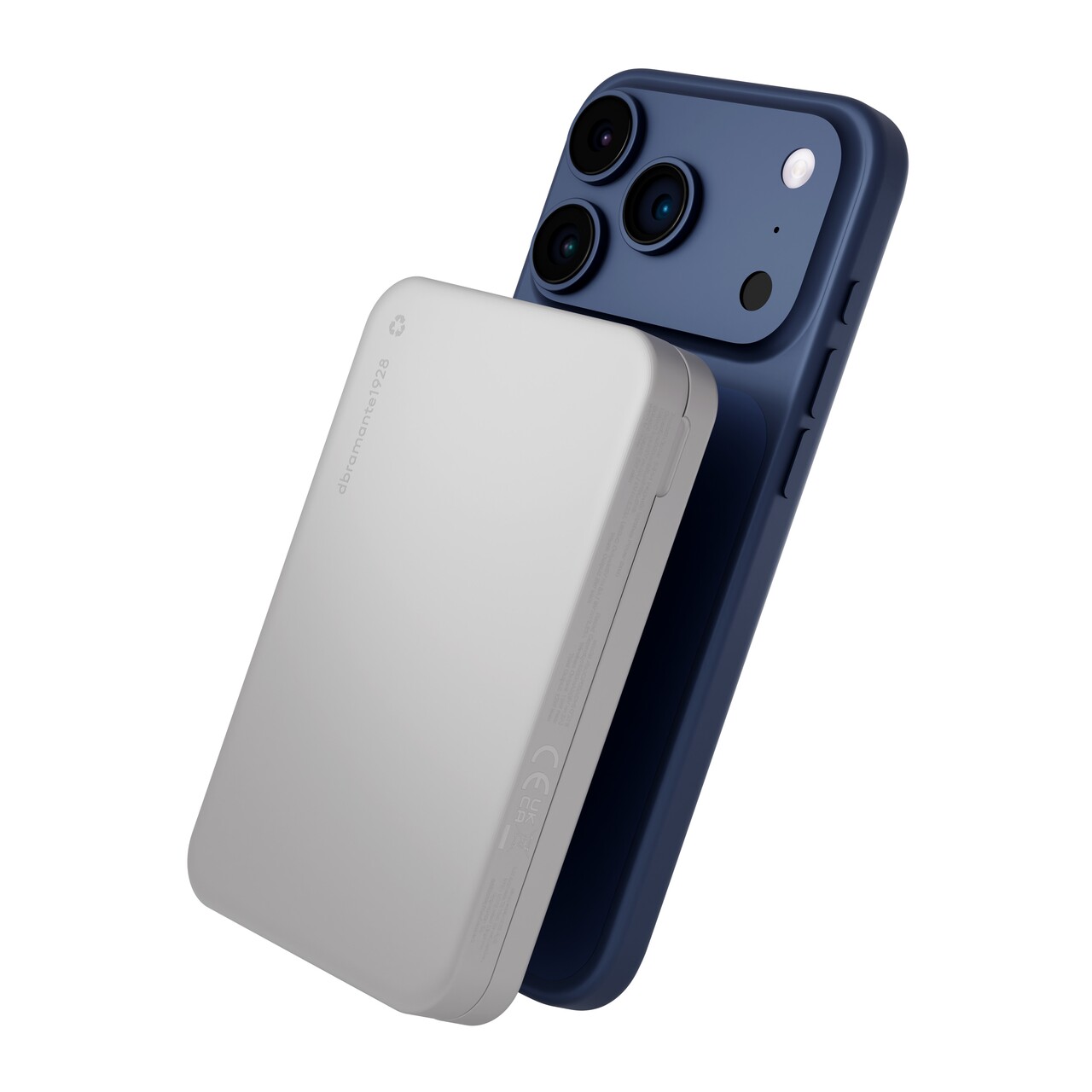 Power Bank - Dbramante1928 re-charge - 8K WL - 3in1 - Qi1.3 Hvid