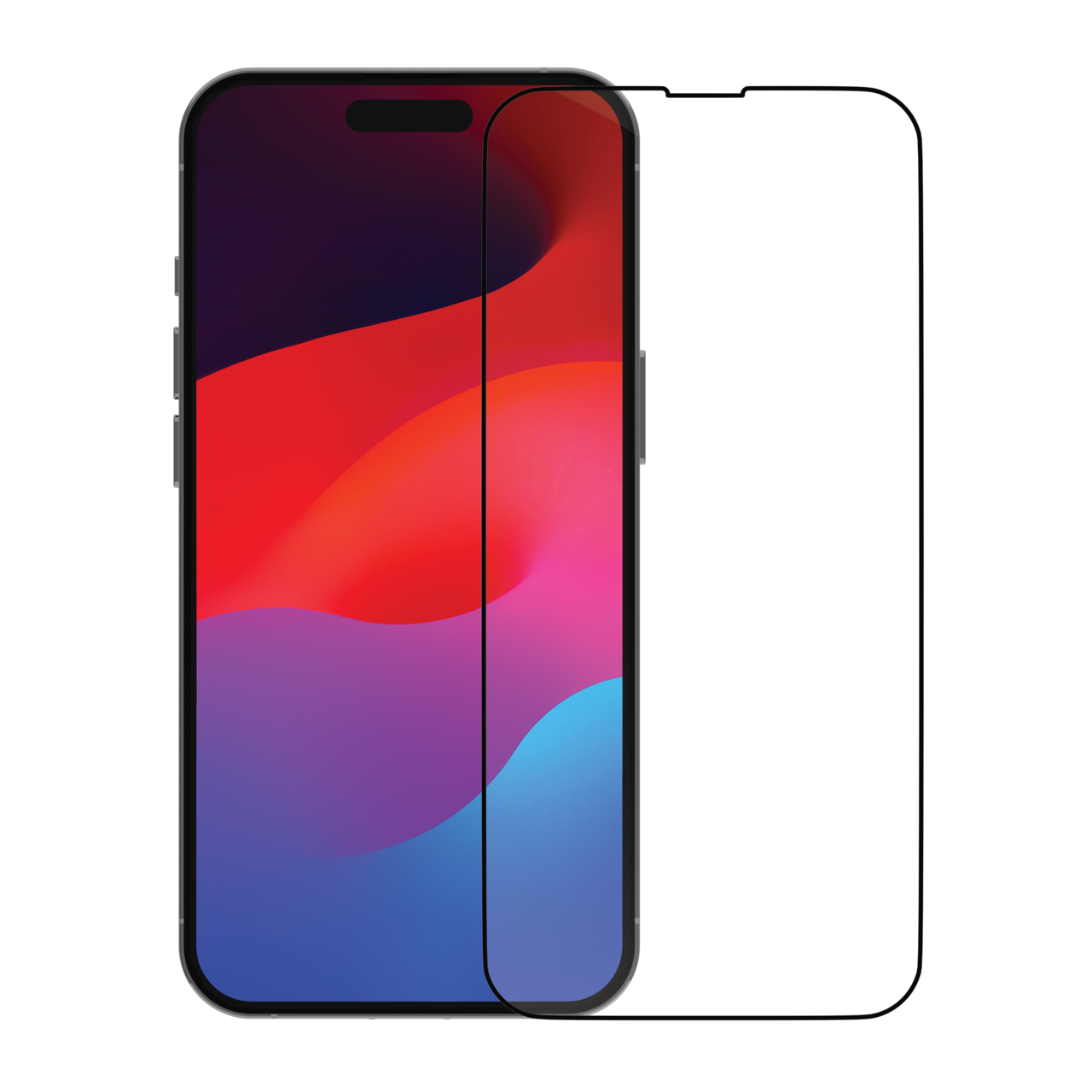 Dbramante1928 eco-shield - iPhone 15 Pro - Sort ramme