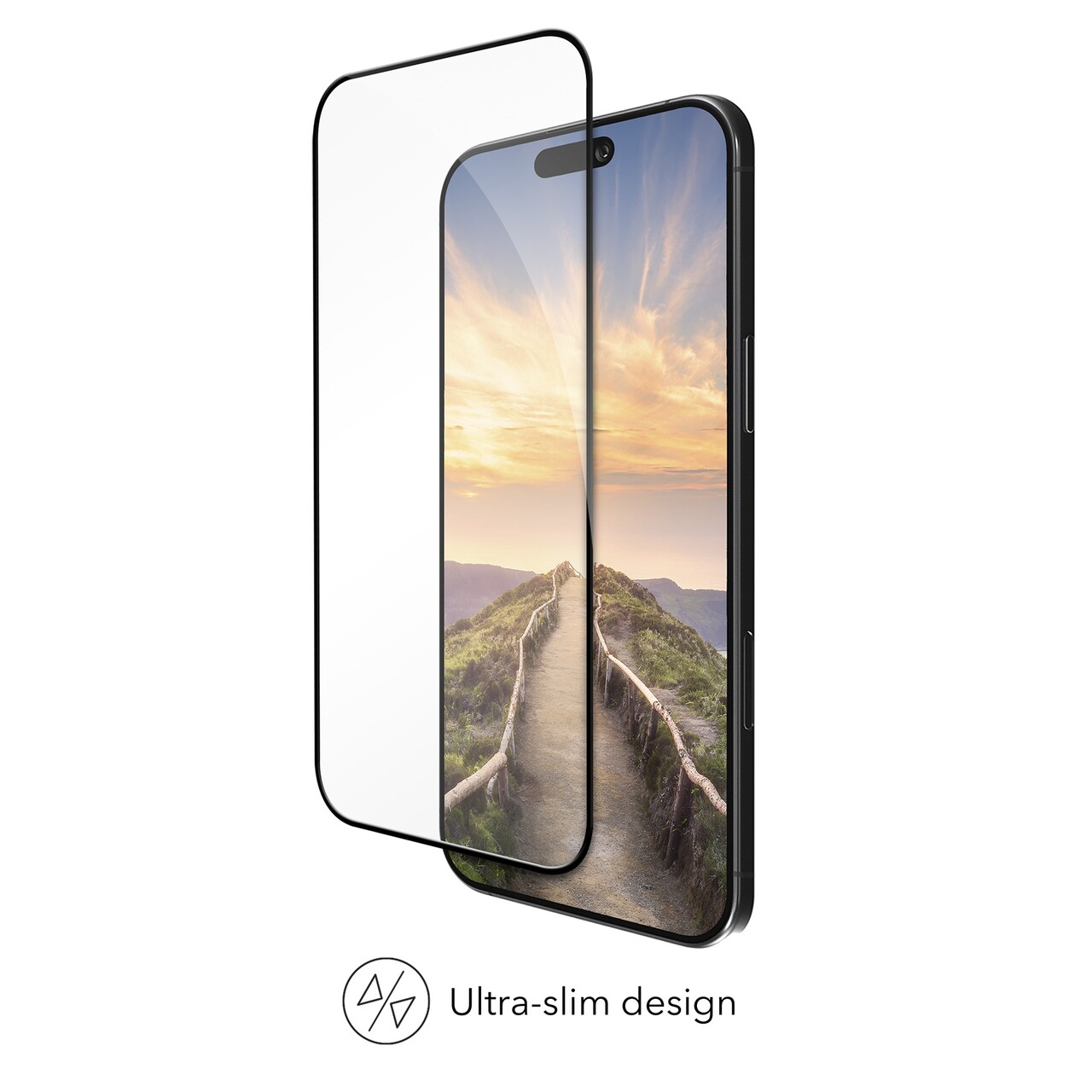 Dbramante1928 eco-shield - iPhone 17 Air - Black Edge