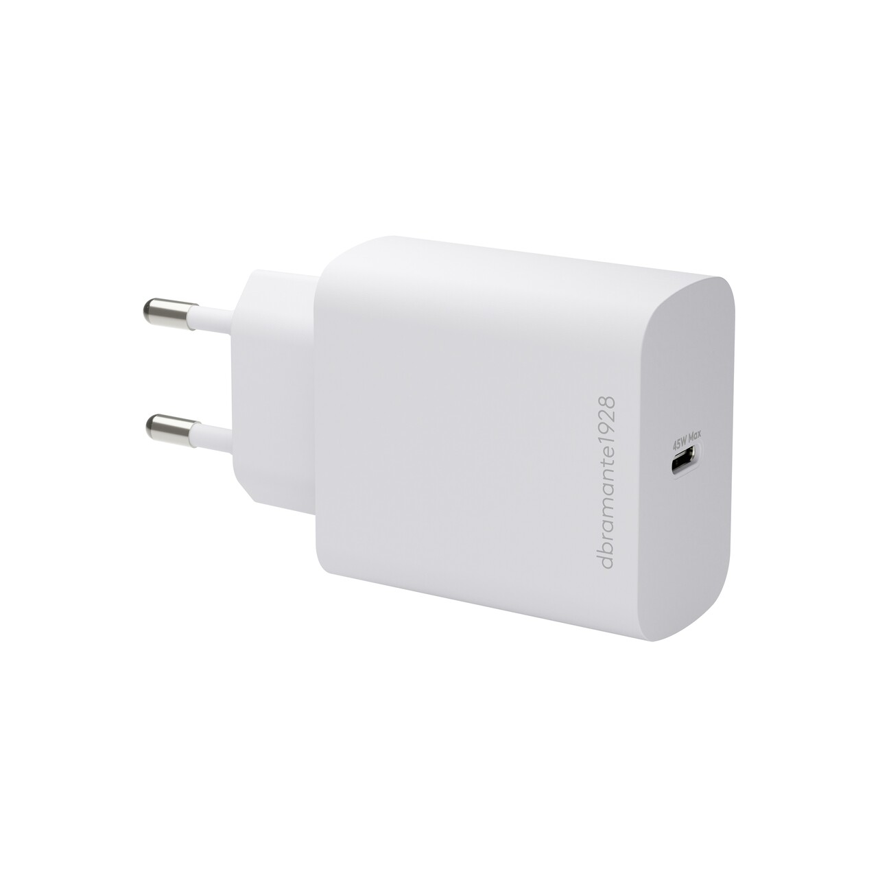 Oplader - Dbramante1928 - EU Wall Charger - USB-C - 45W - Hvid