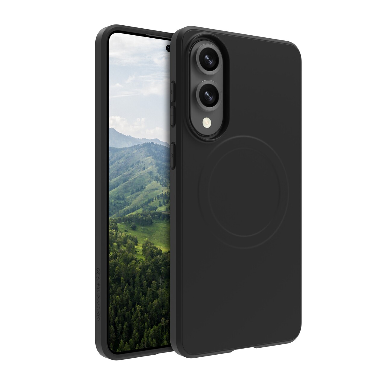Dbramante1928 Greenland Pro Qi2 cover - Galaxy S25 Edge, Night Black