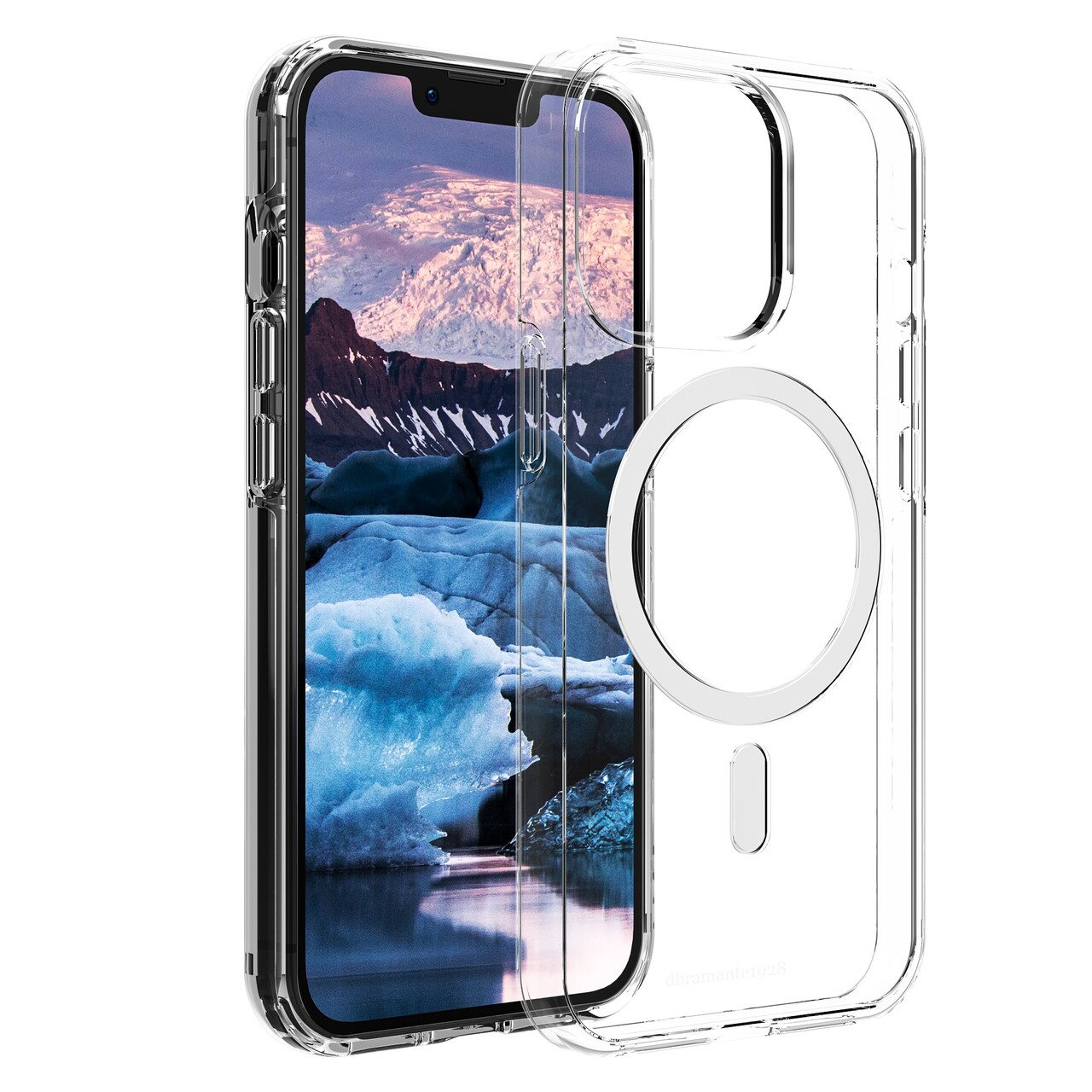 iPhone 13 Pro cover, Dbramante1928 Iceland Pro Magesafe Compatible klar