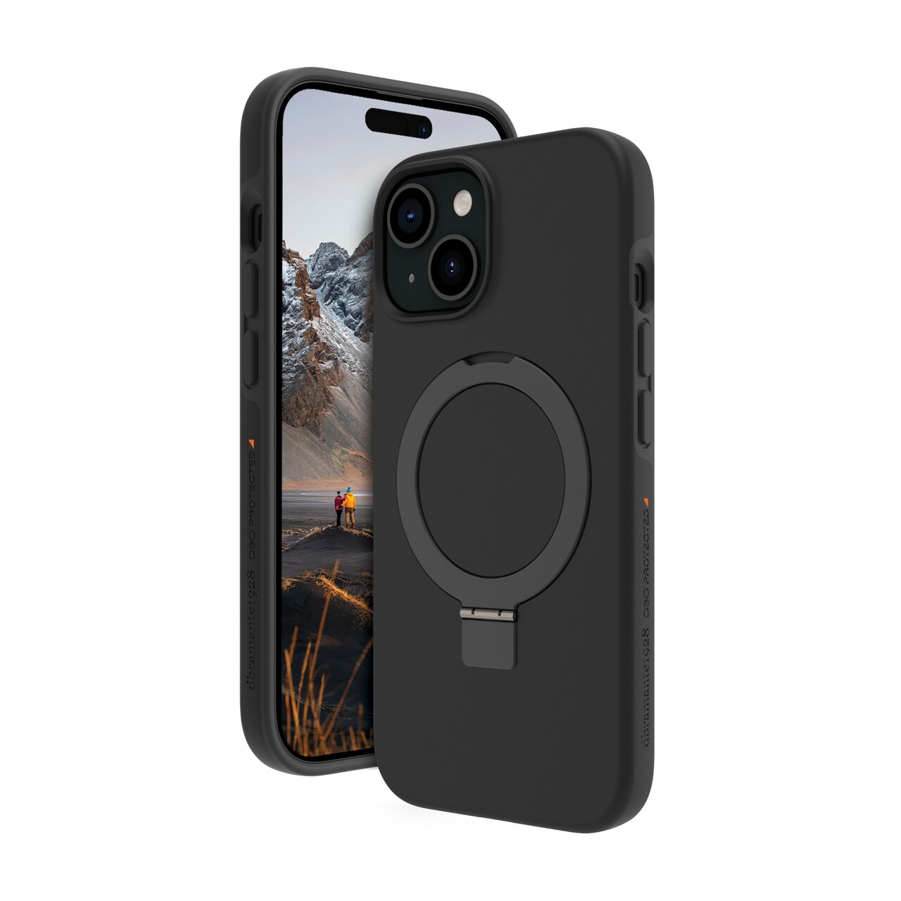 Dbramante1928 Iceland Ultra D3O MS Kick - iPhone 15 - Black