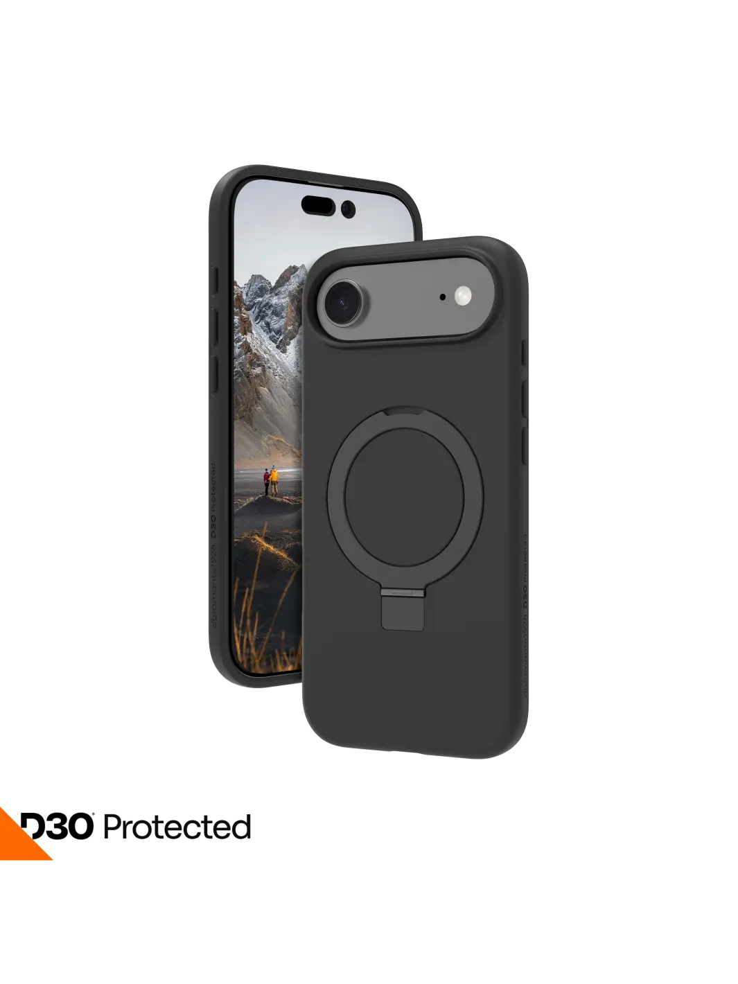 Mobilcover - Dbramante1928 - Iceland Ultra D3O MagSafe Kickstand - iPhone Air - Sort