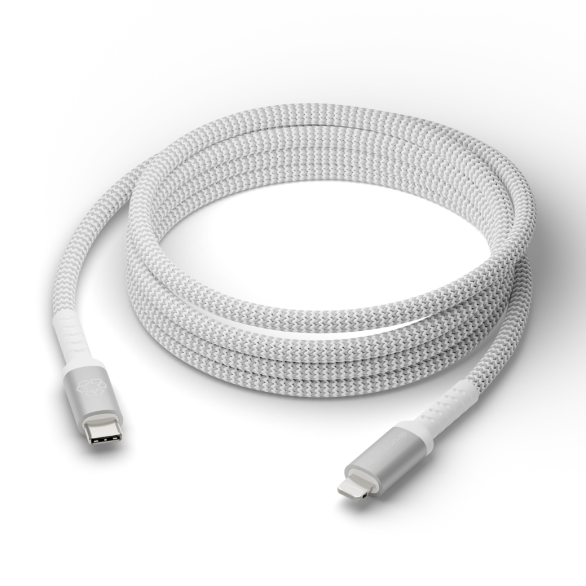 Ladekabel Dbramante1928 Re-charge - BRD Cable- 2.5m USB-C to Lightning - White