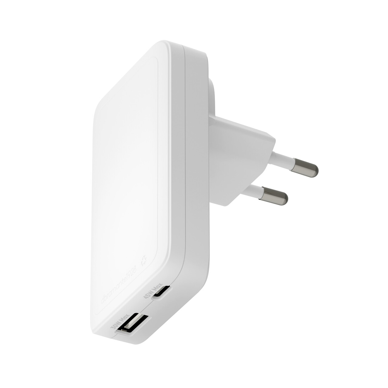 Oplader Dbramante1928 Re-charge Pro - EU Slim Charger - USB-C 45W+30W-A