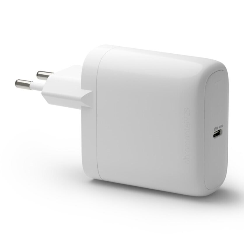 Dbramante1928 Wall Charger - USB-C 65W EU, White