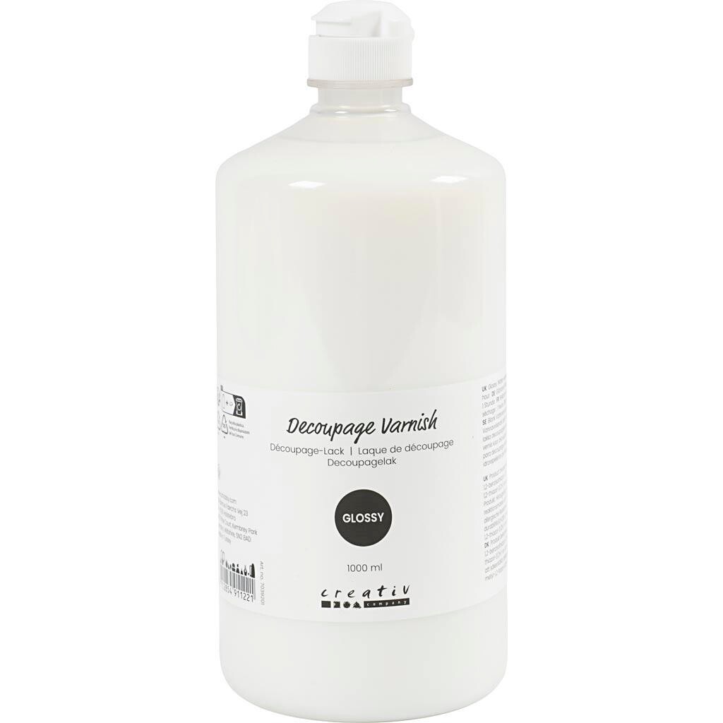 Decoupagelak, blank, 1000 ml/ 1 fl.