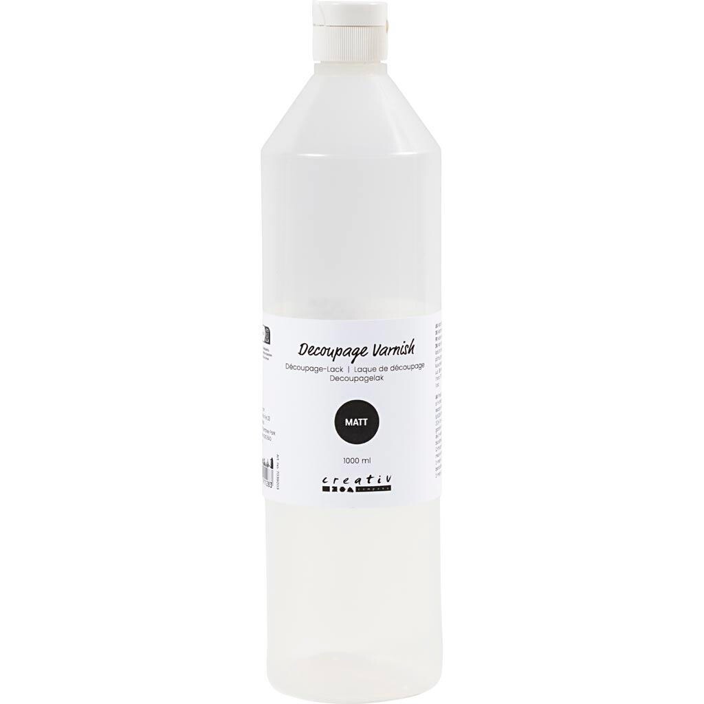 Decoupagelak, mat, 1000 ml/ 1 fl.