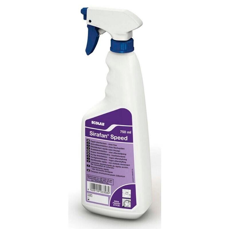 Desinfektionsmiddel Sirafan Speed 750ml - 6 stk