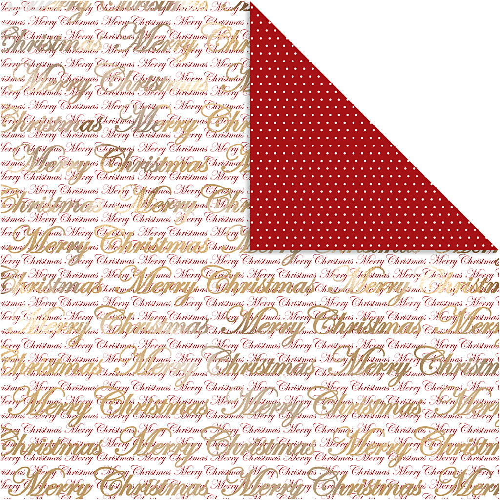 Designpapir - Vivi Gade - Guld - 30,5x30,5 cm - 180 g - 3 ark