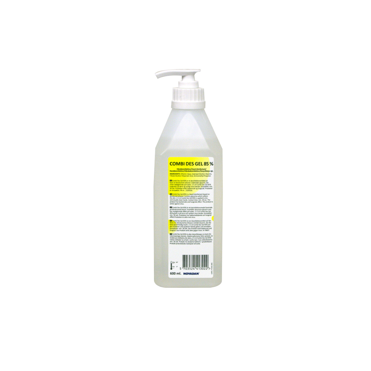 Håndsprit gel Combi 85% 600ml