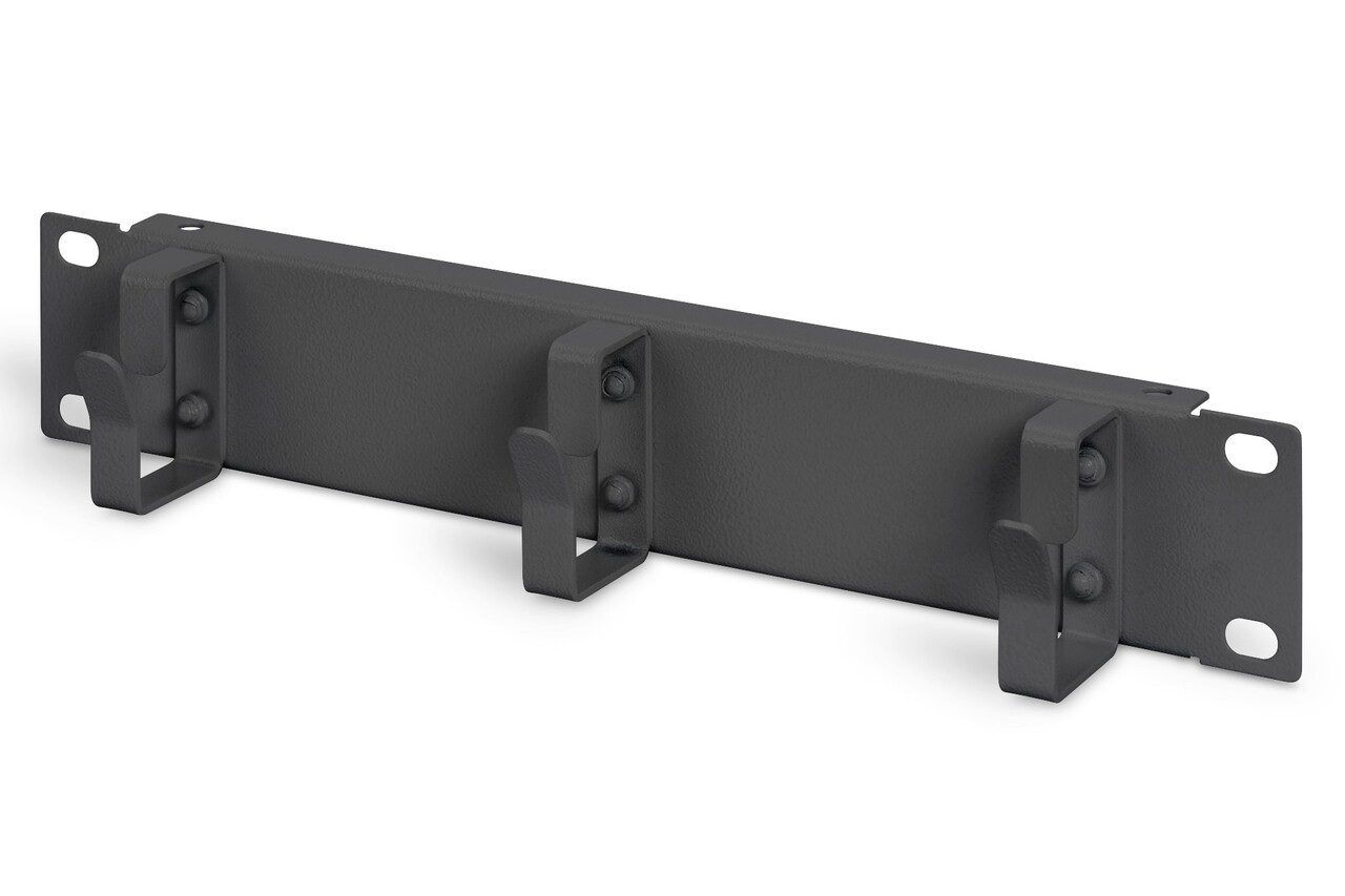 Digitus 10" Cable management panel, Black