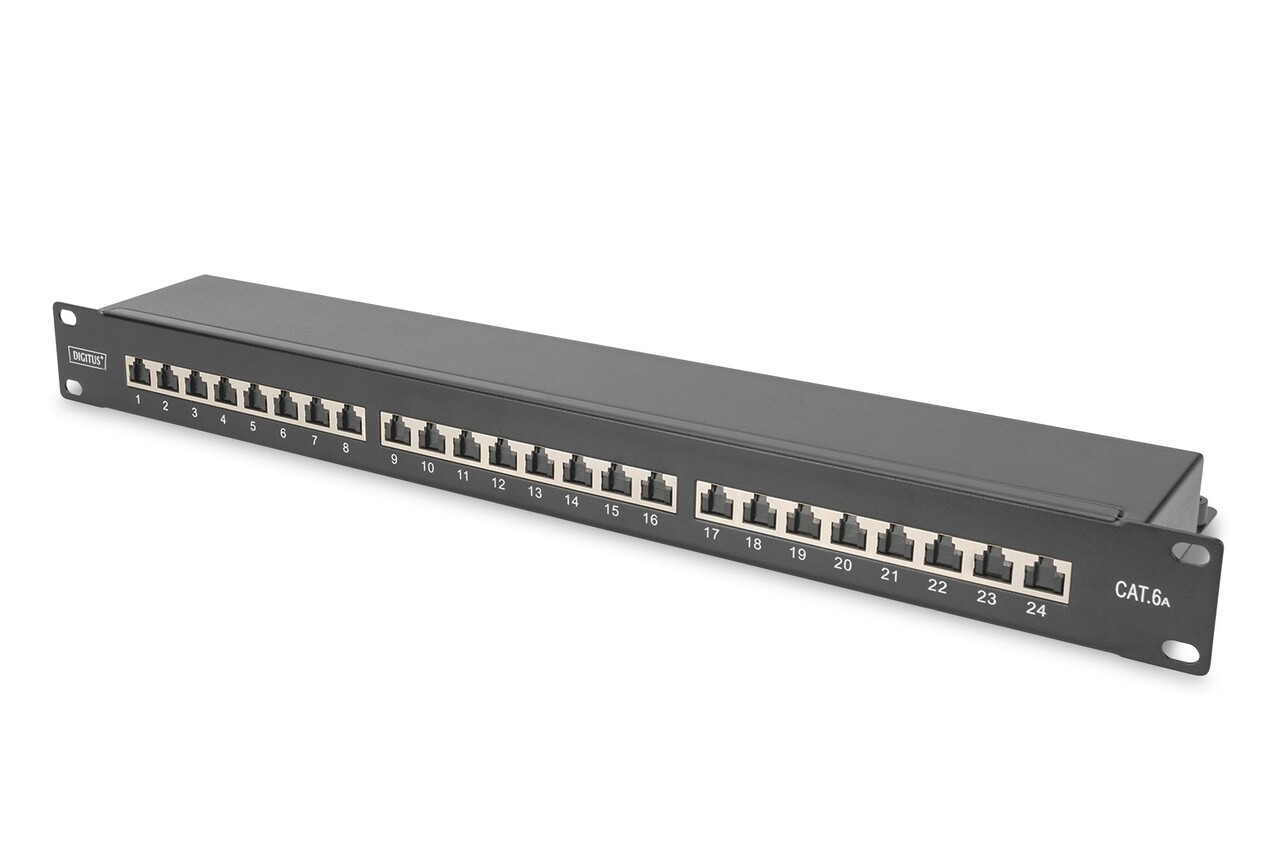 Digitus CAT 6A, Class EA patch panel, shielded