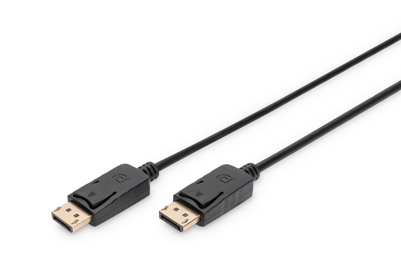Digitus DisplayPort cable Type DP M/M 1.0m, 4K, DP 1.2 black