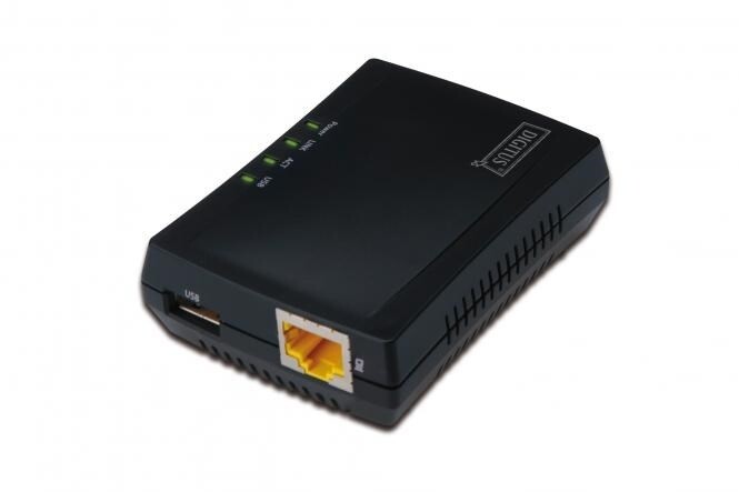 Digitus Multifunction USB Network Server, NAS, USB 2.0, RJ45