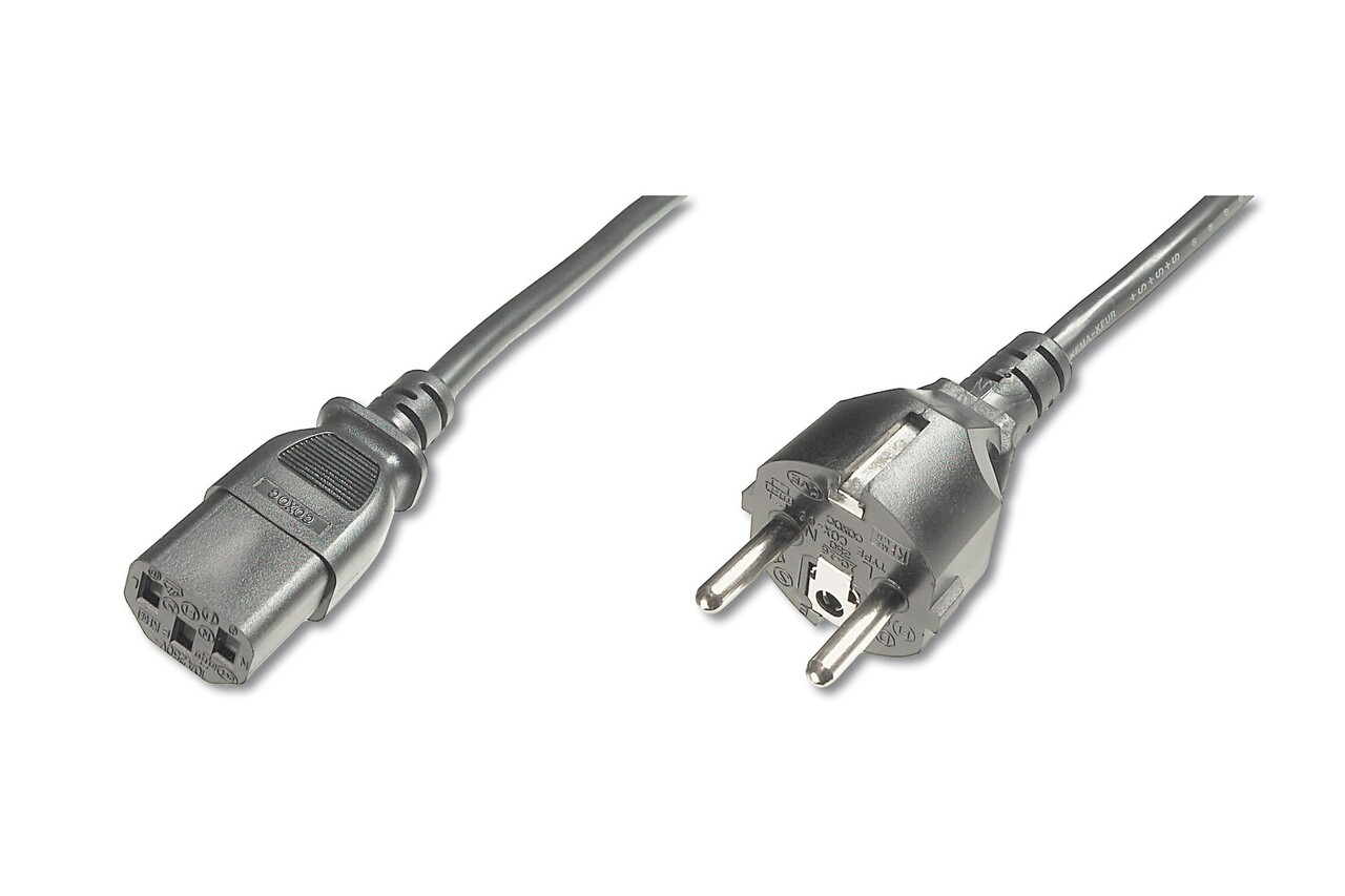 Digitus DIGITUS power cord CEE 7/7 to C13 1.2 m black