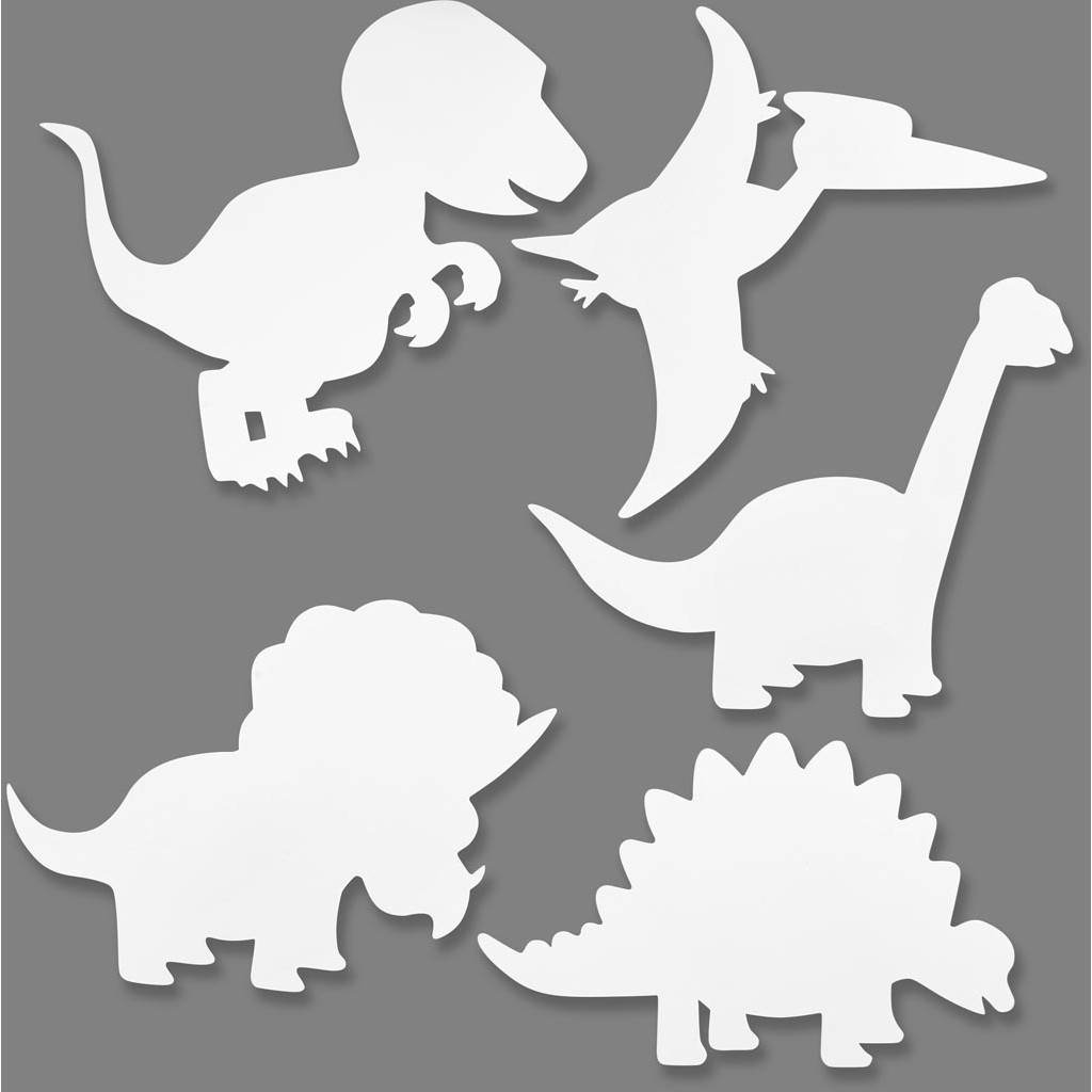 Dinosaurer højde 15-22 cm bredde 24-25 cm 230 gram | 16 stk.