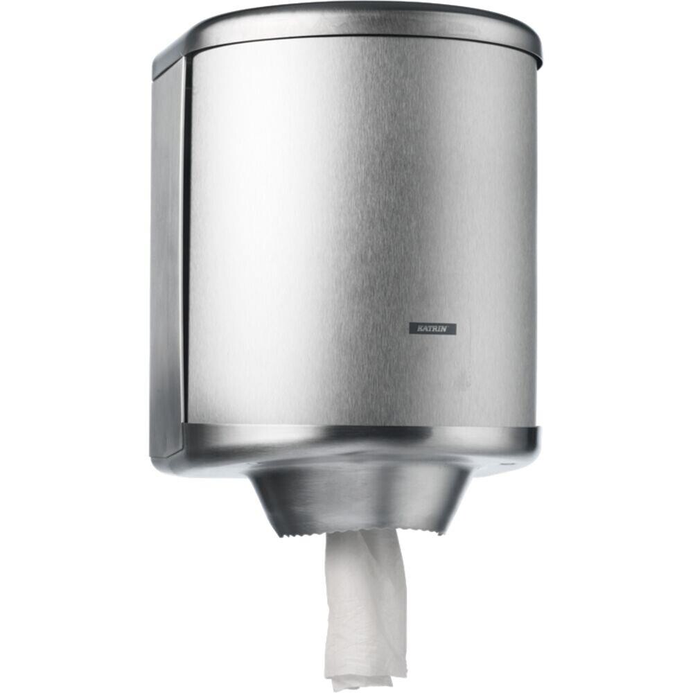 Dispenser, Katrin 993100, til midi håndklæderuller, stålgrå, midi,