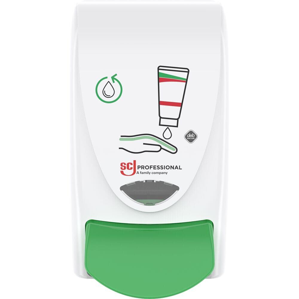 Dispenser SCJ Professional Restore 1000 ml hvid manuel med grøn knap