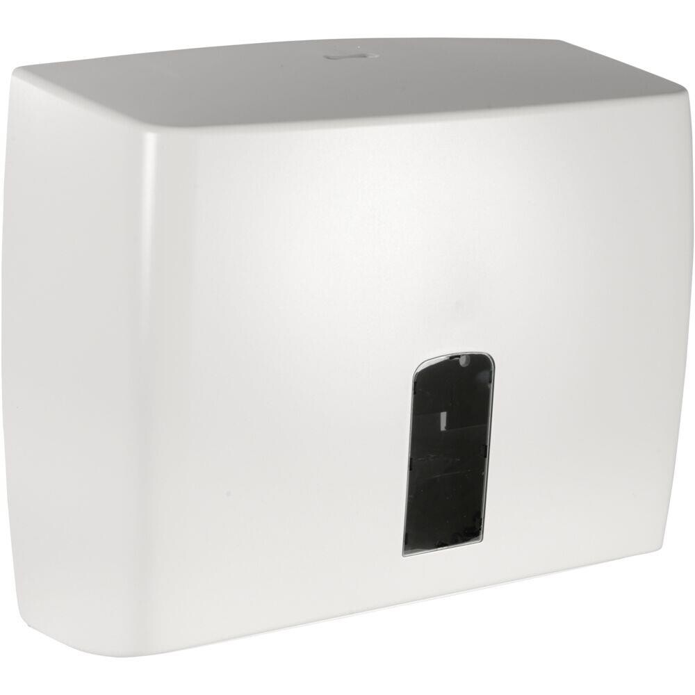 Dispenser til håndklædeark White Classic Recycled - Mini
