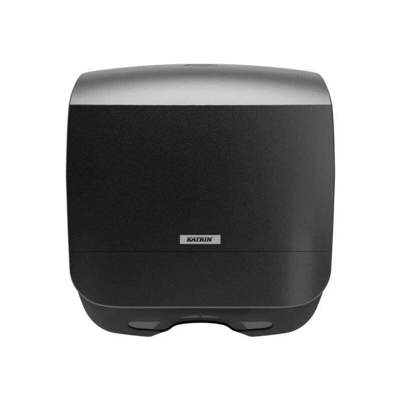 Dispenser – Katrin S – til papirhåndklæder – Sort