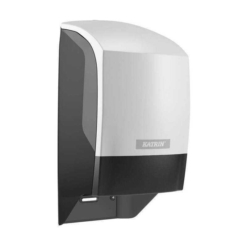 Dispenser t/toiletpapir, Katrin 77496, system toilet hvid