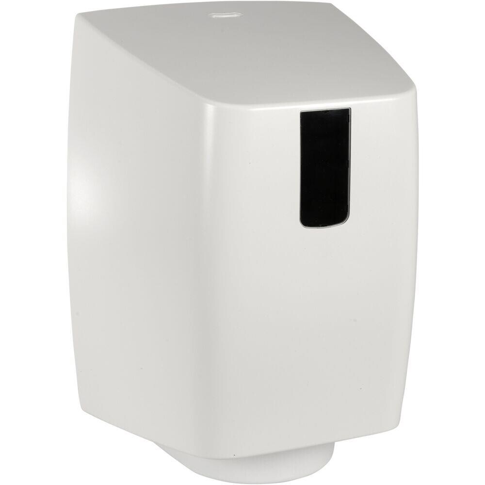 Dispenser White Classic Recycled - Midi, 23x24x38cm plast håndklæderulle centertræk