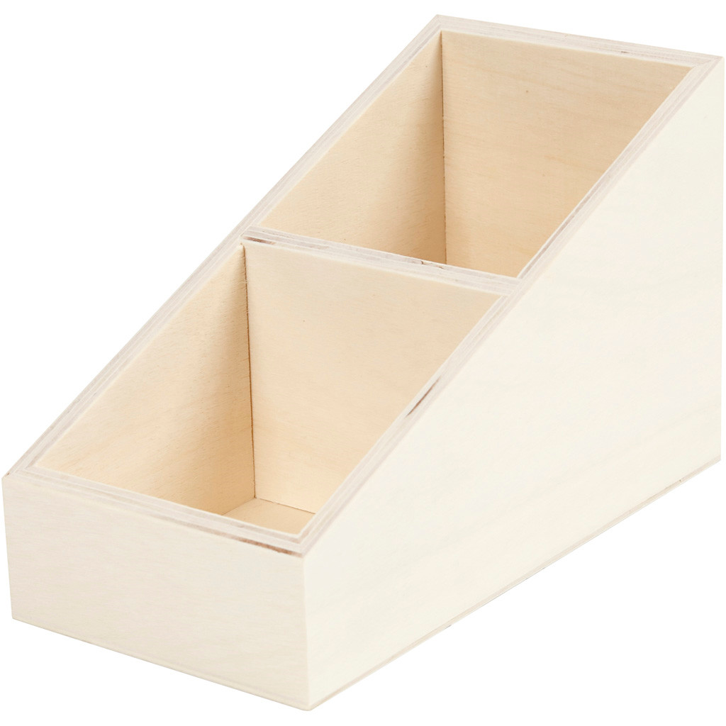 Trækasse krydsfiner - B: 10 cm x H: 12 (4) cm