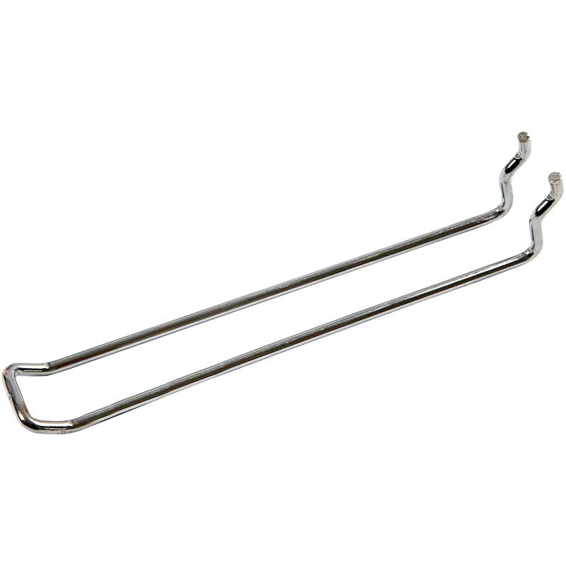 Dobbelt spyd, L: 150 mm, tykkelse 3 mm, 50stk., B: 25 mm