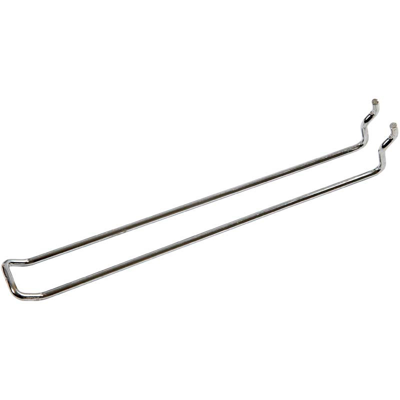 Dobbelt spyd, L: 200 mm, tykkelse 4 mm, 50stk., B: 25 mm
