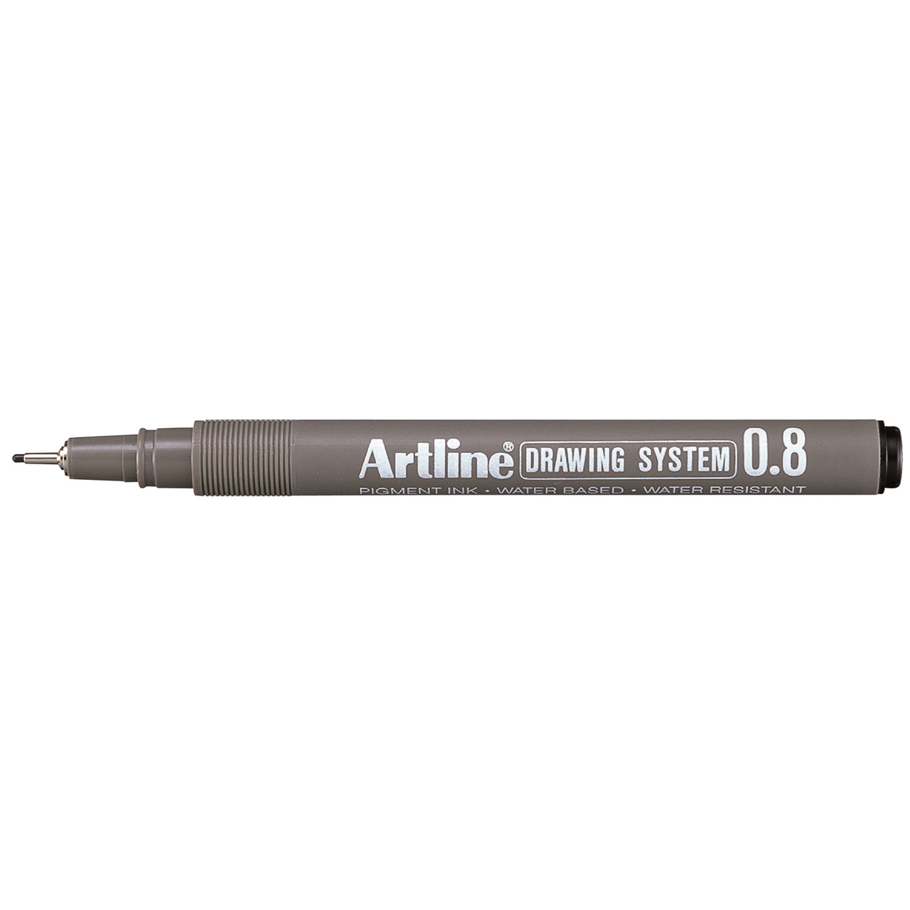 12 stk. Drawing System Artline 0.8 sort