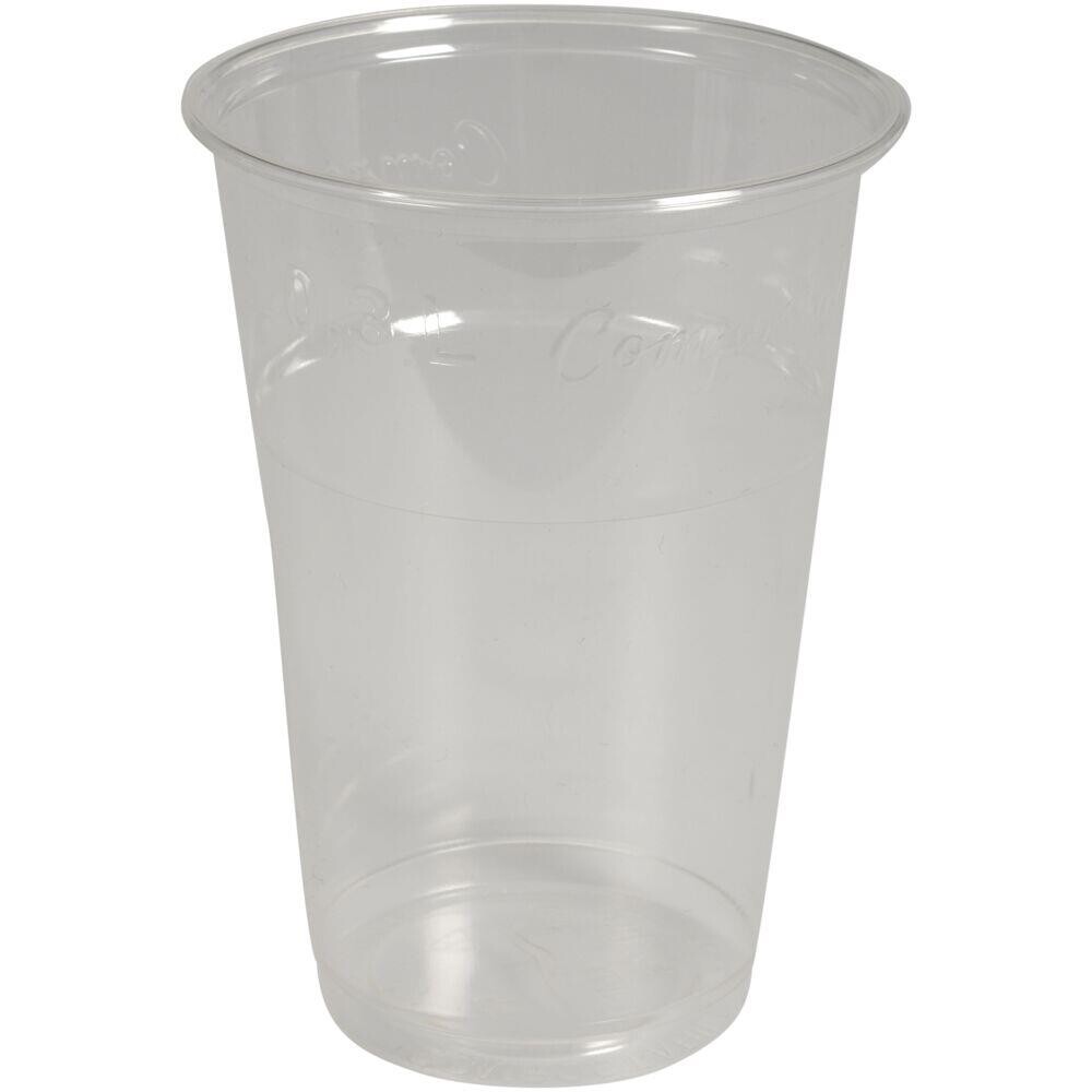 Drikkeglas, 8,8cm, Ø7,8cm, 20 cl, 25 cl, klar, PLA - 1250 stk