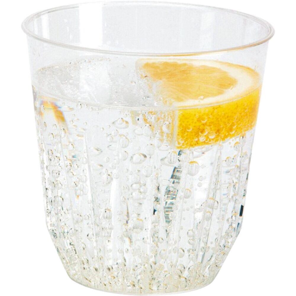 Drikkeglas, Duni, klar, polystyren, - 1050 stk