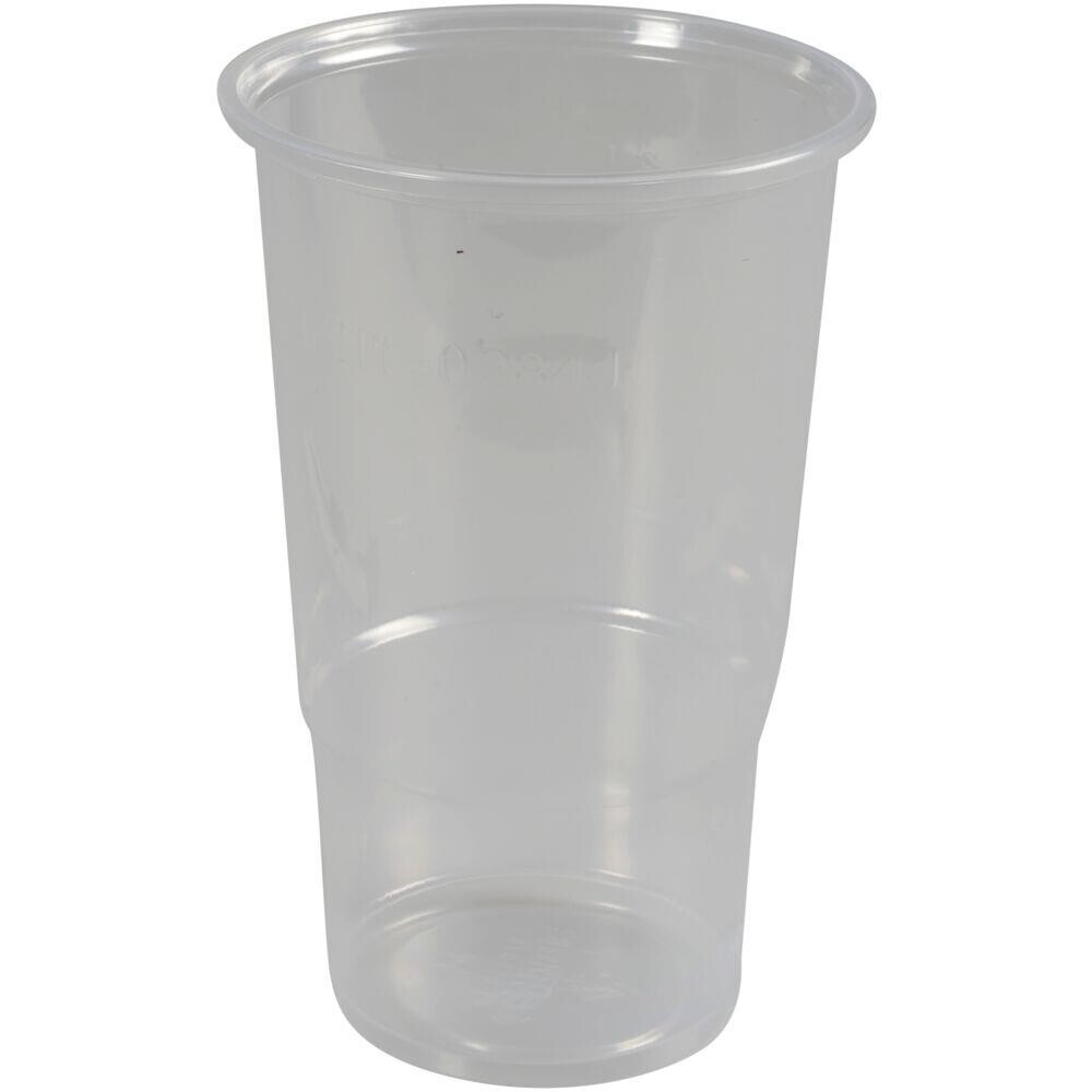 Plastikglas, Ø8cm, 300 ml, klar, PP - 2000 stk