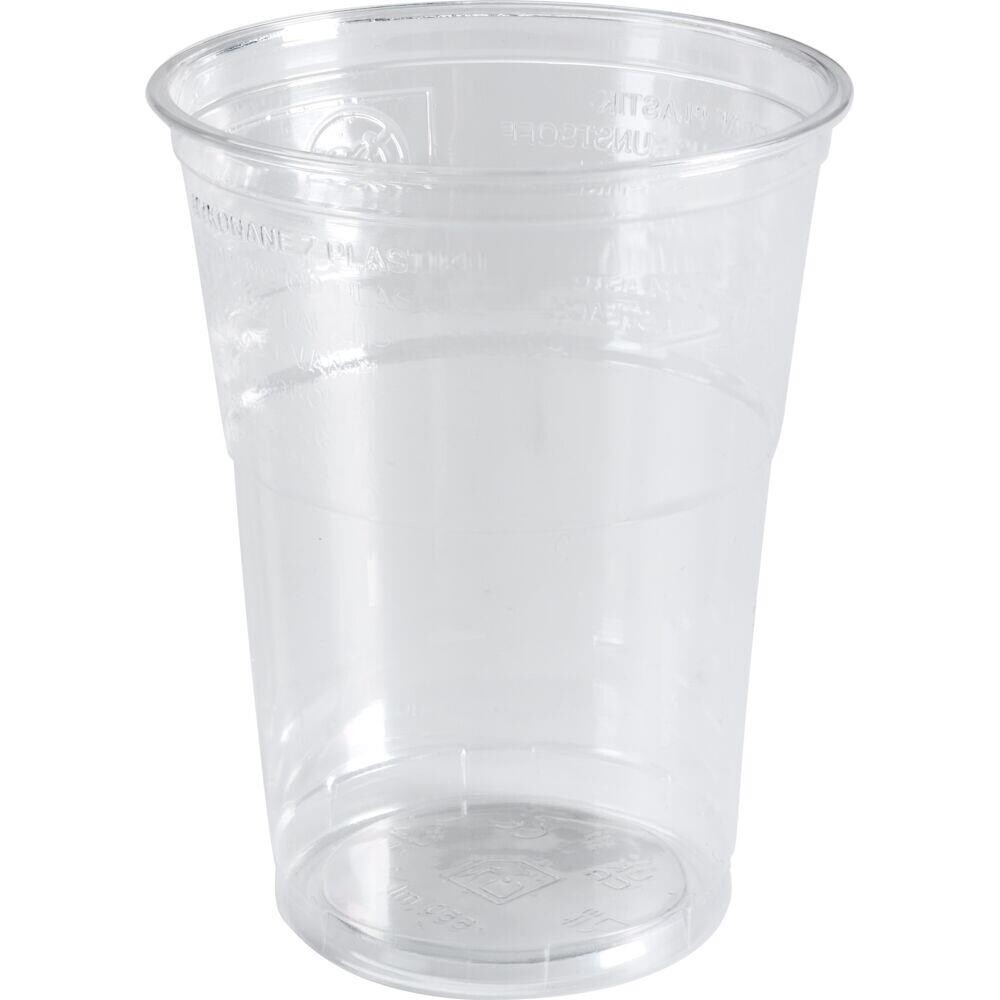 Drikkeglas With a Step, ABENA Gastro, 12,2cm, Ø9,5cm, 40 cl, 55 cl, klar, RPET - 9600 stk