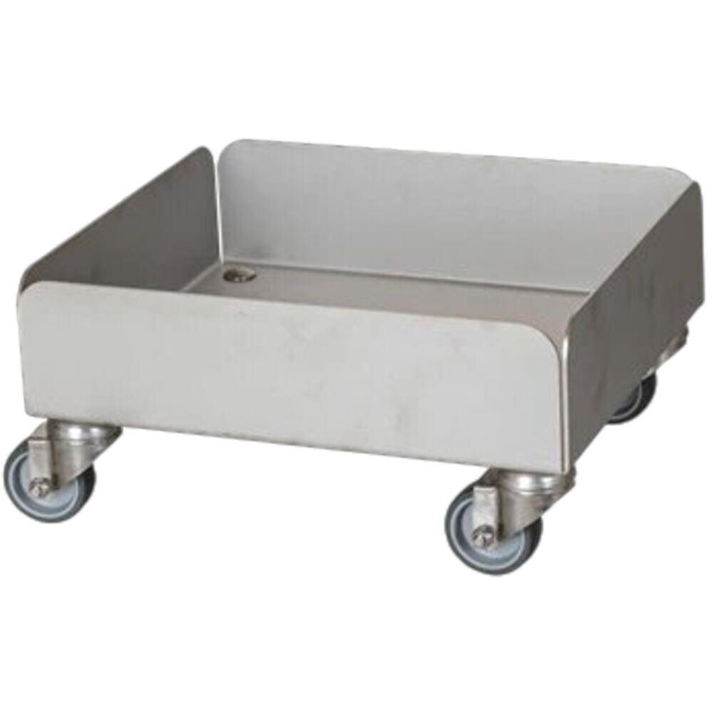 Dunkvogn Tina Trolleys 305x265x150mm sølv rustfrit stål til 25 kg dunke
